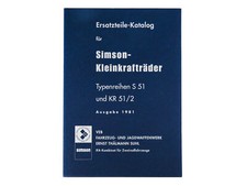 Ersatzteilkatalog, Ausgabe