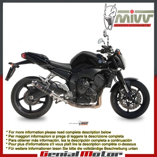 Auspuff exhaust mivv carbon - exhaust,