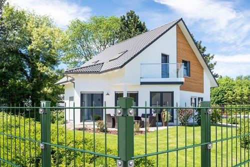 Gartenzaun doppelstab zaun - doppelstab, 83