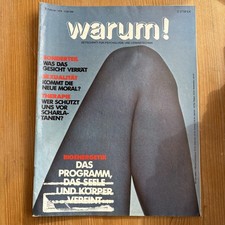 Warum zeitschrift für - warum!,