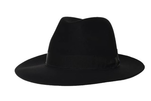 Borsalino bogart breit schwarz - borsalino,