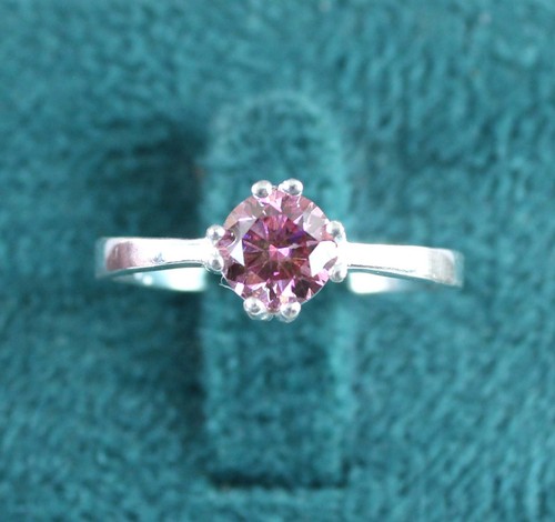 Karat runder rosa diamant - karat,