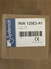 Systemair RVK 125E2-A1 Abluftventilator 125mm Ø Neu 