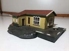 Einfamilienhaus mit Garten bepflanzt Ziegelstein Kibri H0 Zustand (2-3) HV2-94