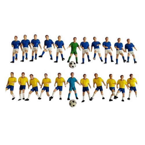 22pcs miniatur fußball player - fußball,