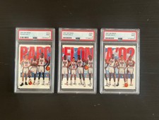 1991 Skybox USA Dream Team 544, 545, 546 in PSA 9