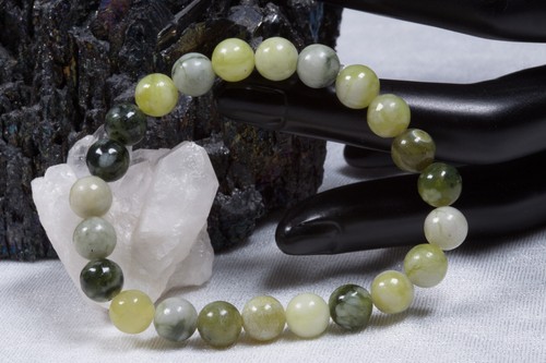Edelstein armband blumenjade - edelstein, |