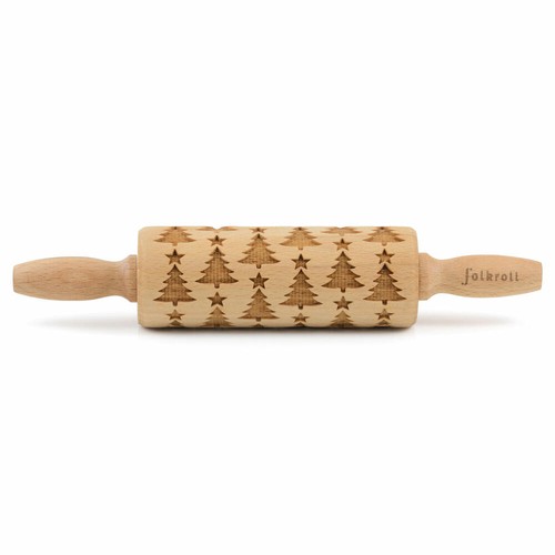 Folkroll teigrolle christbaum - teigrolle,