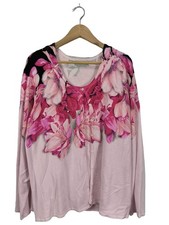 OVANTI Feinstrickpullover Damen Pullover Gr. DE 48 pink Casual-Look