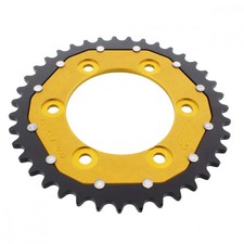Kettenrad alu gold zähne - kettenrad,