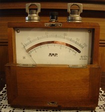 altes antikes Amper Messgerät