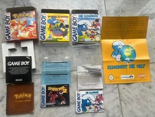 Gameboy Classic Konvolut 3 OVPs+Anleitungen. Rare Pokémon rot & Itchy &Scratchy