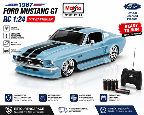 Maisto tech ford mustang - ford,