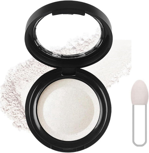 White eyeshadow single - white, matte