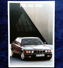 BMW 7er, E 32 Prospekt, 2.1988, Modelle: 730i, 735i, 735iL