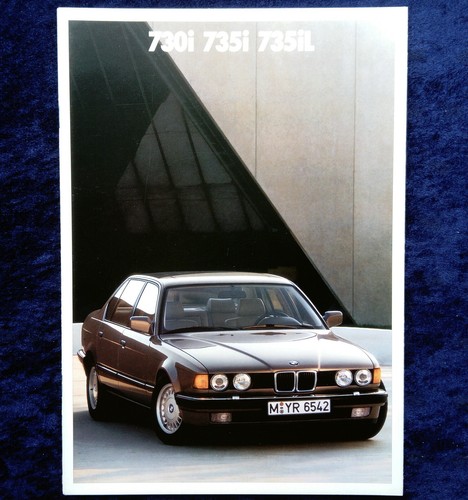 Bmw 7er 32 prospekt - e,