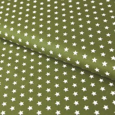 Baumwollstoff mit Sternen /