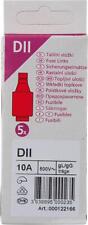 ETI Diazed-Sicherungseinsatz DII 10 A 1 Pack 5 Stück