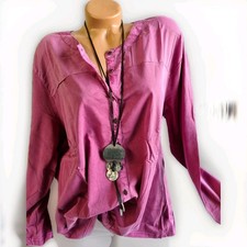 Damen Bluse T-Shirt Langarm