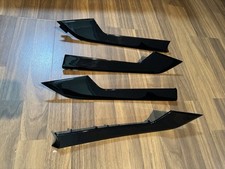 Original Audi A4 S4 RS4 A5 S5 RS5 Dekorleisten Zierleisten schwarz Hochglanz