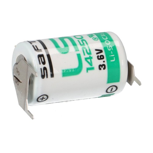 Saft lithium ls14250 3pf - lithium, ls14250-3pf