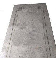 Tisch aus weißem Achat |