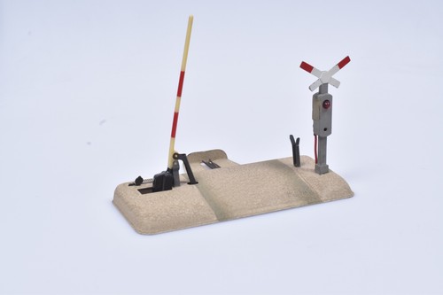 Vintage bahnschranke mit - vintage, h0