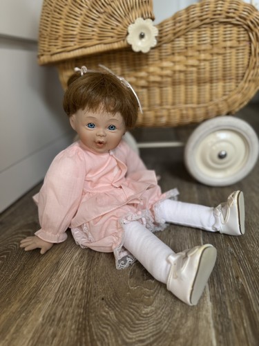 Porzellan sammlerpuppe polly - sammlerpuppe,