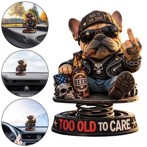 Resin bulldog auto - bulldog,