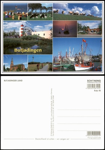 Ansichtskarte butjadingen - ansichtskarte,
