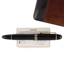 Montblanc Meisterstück Füller No.149 Zigarre 18 Karat Gold Bicolor F-Feder OVP