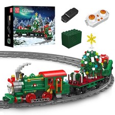 Mould King 12039 Weihnachtszug Weihnachten Bausatz Klemmbausteine Spielzeug 70cm