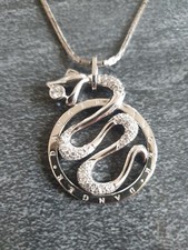 Collier Kette Schlange mit