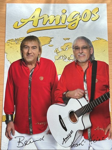Amigos autogrammkarte druck - amigos,