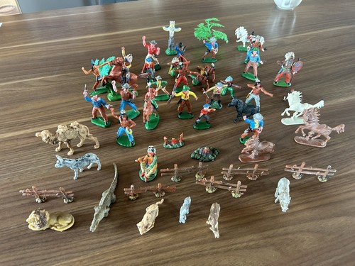 Ddr indianer figuren konvolut - ,