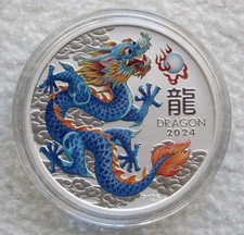 Silber lunar iii 2024 drache - silber,