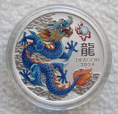 Silber lunar iii 2024 - silber, drache
