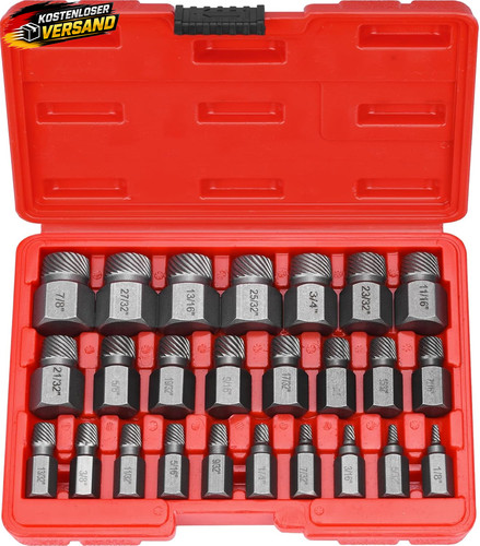 Schraubenausdreher set tlg - schraubenausdreher, 25-tlg