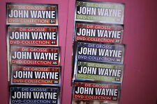 237811 DIE GROSSE JOHN WAYNE DVD - COLLECTION HEFT 32,33,34,36,37,38,39,41,45,51