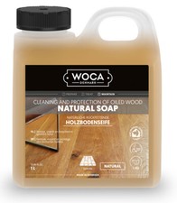 WOCA Holzbodenseife Parkett; Laminat, Holzboden 1,0 Liter *Natur* (18,50 €/L)