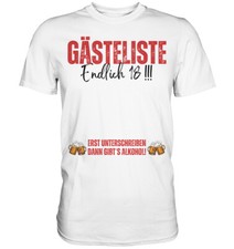 T-Shirt 18. Geburtstag  Junge