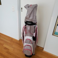 Damen Cartbag Benningen QO 9 waterresistent cartbag Farbe: grau, weiß, pink.
