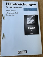 handreichungen für den unterricht fokus physik 8 Gymnasium Unbeschriftet