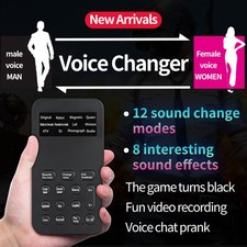 Handheld Voice Changer Sound