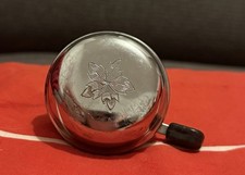 Vintage Fahrradklingel mit Blumenmotiv