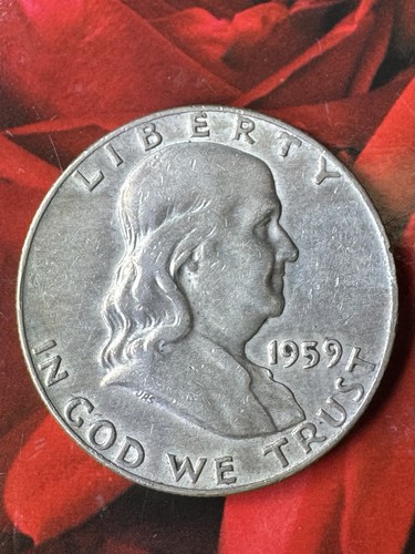 Usa franklin half dollar - franklin, 1959
