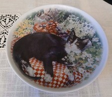 Sammelteller Katzenmotiv Graf