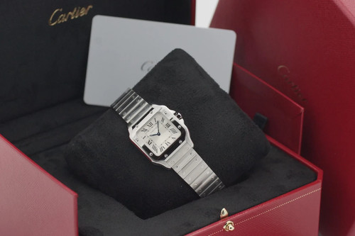 Cartier santos lady stahl - lady,