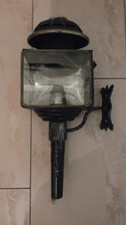 Alte Kutschenlampe, umgebaut zur Wandleuchte sucht neues Zuhause
