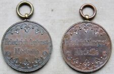 2 Friedrich-August-Medaillen Bronze Königreich Sachsen 1.WK original